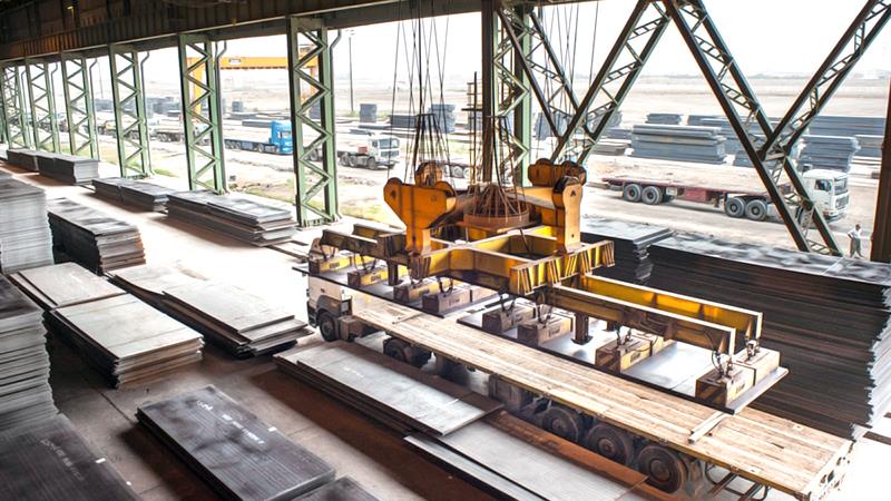 رشد ۴۵ درصدی صادرات در شرکت فولاد اکسین خوزستان